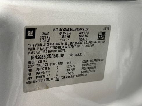 Used 2013 Chevrolet Tahoe LT RWD image 23