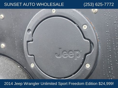 Used 2014 Jeep Wrangler Unlimited Sport AWD/4WD image 21
