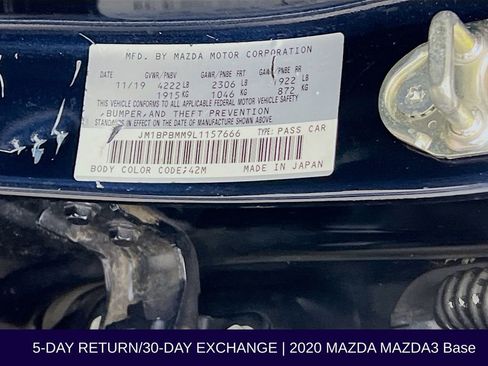 Used 2020 MAZDA MAZDA3 AWD Hatchback w/ Preferred Pkg image 36