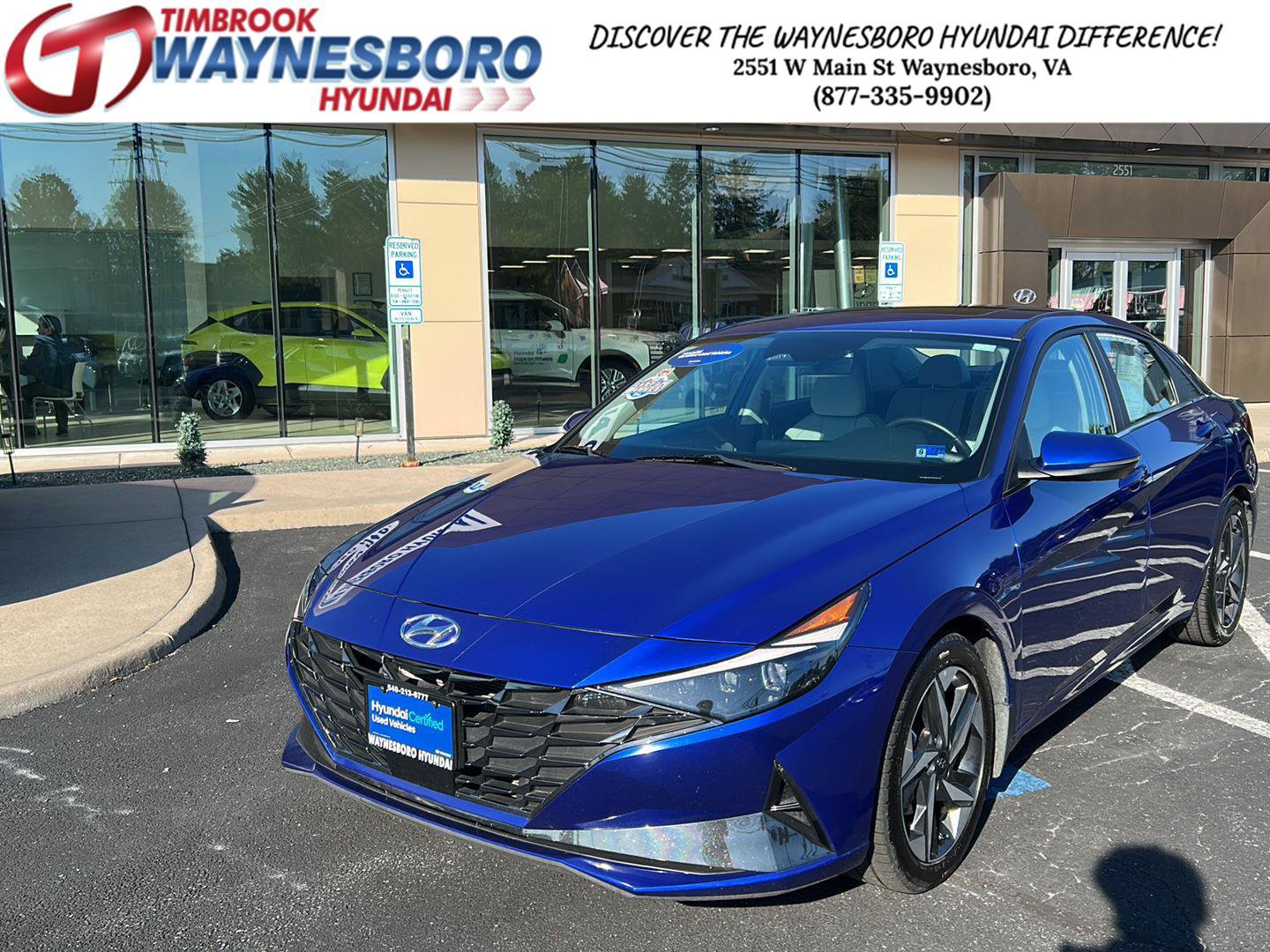 Certified 2023 Hyundai Elantra Limited FWD image 1