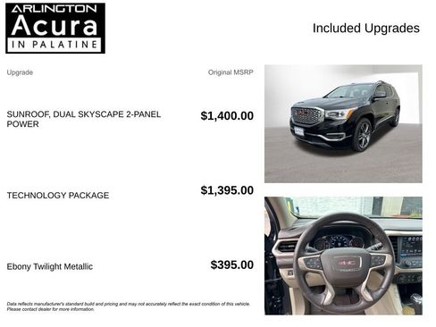 Used 2017 GMC Acadia Denali w/ Technology Package image 4