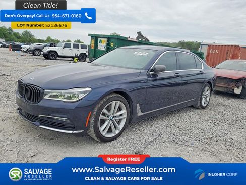 Used 2016 BMW 750i xDrive AWD/4WD image 1
