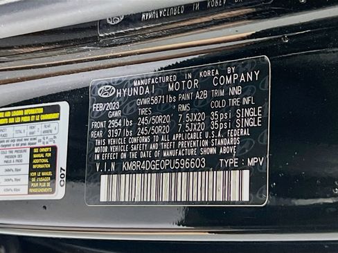 Used 2023 Hyundai Palisade SEL AWD/4WD image 35