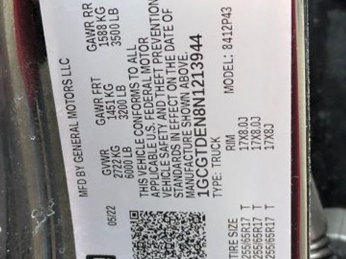 Used 2022 Chevrolet Colorado Z71 AWD/4WD image 22