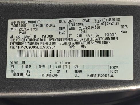 Used 2014 Ford Escape Titanium AWD/4WD image 55