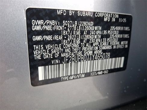 New 2026 Subaru Outback Premium image 14