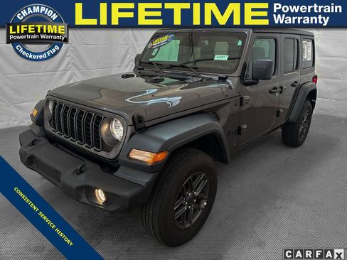 Used 2025 Jeep Wrangler Unlimited Sport AWD/4WD image 1