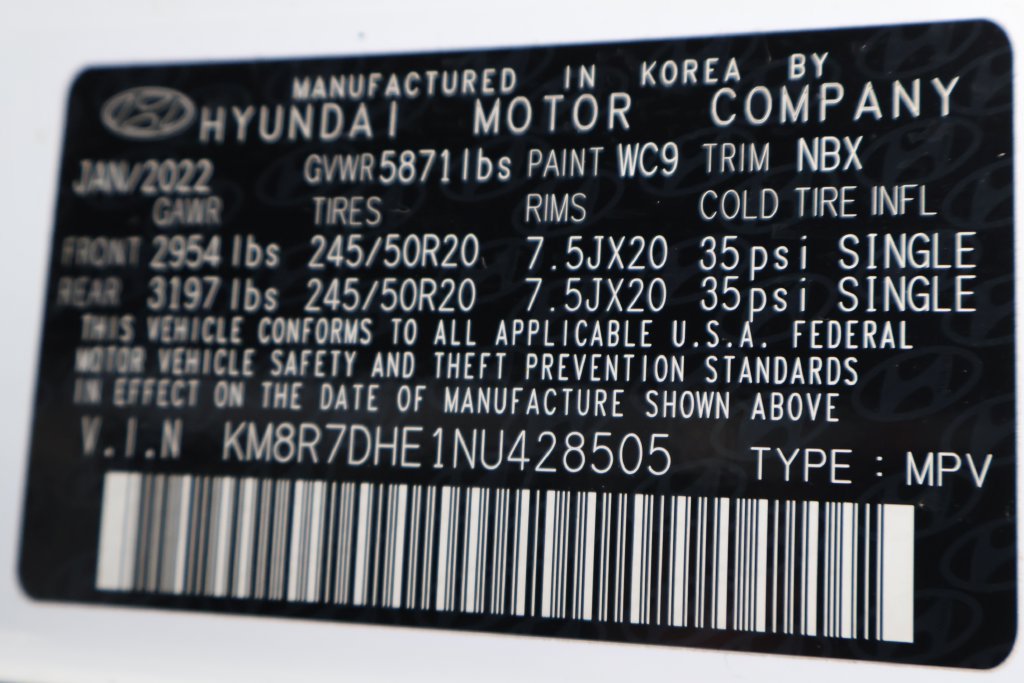 Used 2022 Hyundai Palisade Calligraphy AWD/4WD image 82