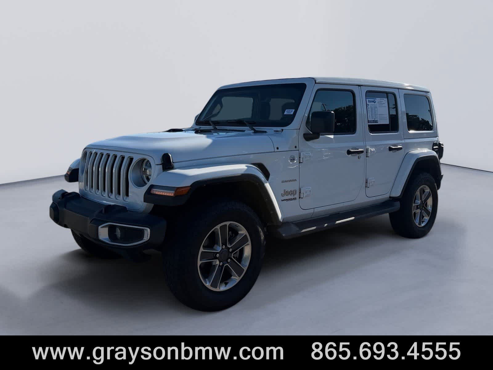 Used 2021 Jeep Wrangler Unlimited Sahara AWD/4WD image 7