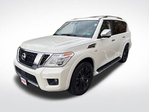 Used 2019 Nissan Armada Platinum w/ Interior Lighting Package image 2