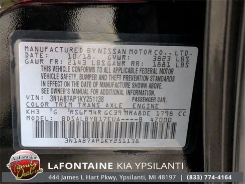 Used 2019 Nissan Sentra S image 29