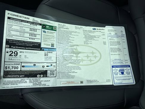 New 2026 Subaru Forester Limited AWD/4WD image 34