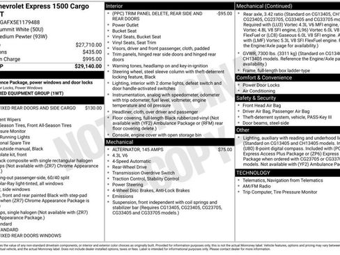 Used 2014 Chevrolet Express 1500 RWD image 6