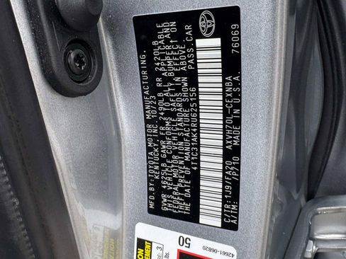 Used 2024 Toyota Camry LE FWD image 27