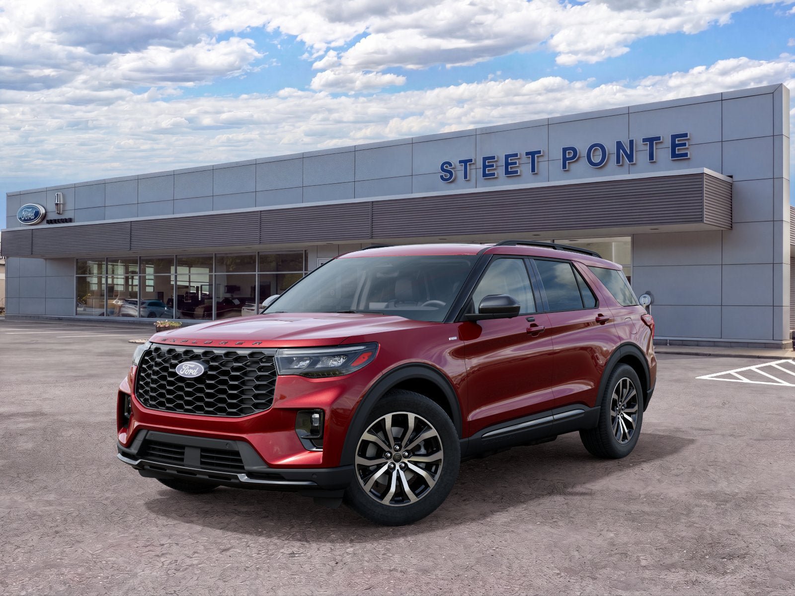 New 2027 Ford Explorer ST-Line AWD/4WD image 2