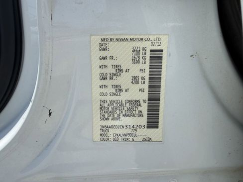 Used 2012 Nissan Titan SL RWD image 16