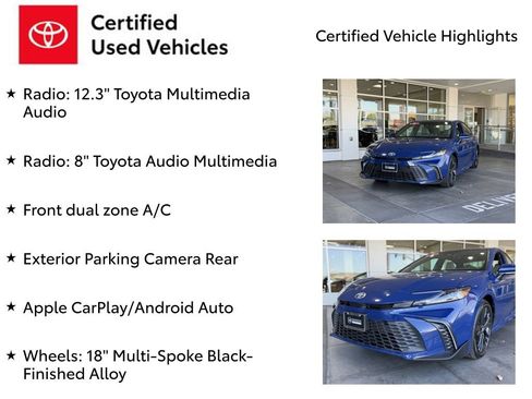 Certified 2026 Toyota Camry SE FWD image 7