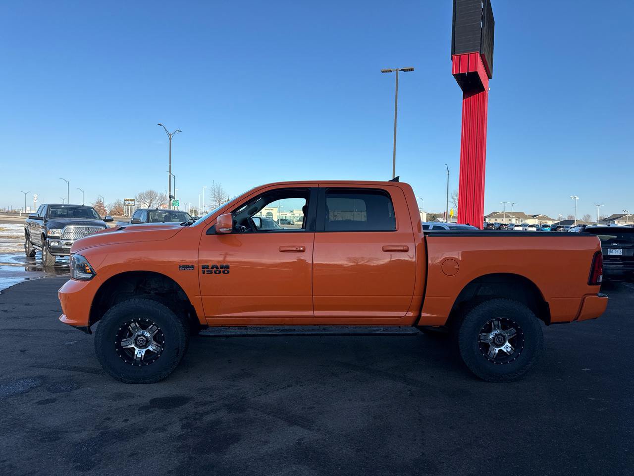 Used 2015 RAM 1500 Sport w/ Ignition Orange Sport Package AWD/4WD image 2