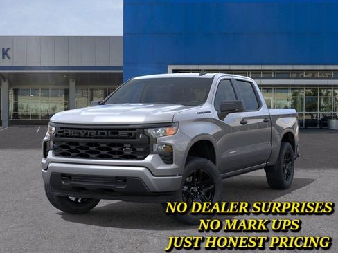 New 2026 Chevrolet Silverado 1500 Custom w/ LPO, Dark Essentials Package RWD image 6