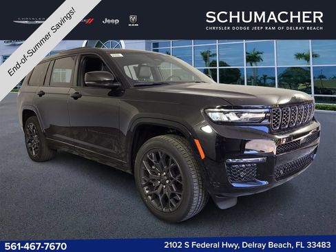New 2025 Jeep Grand Cherokee L Summit w/ Obsidian Package AWD/4WD image 1