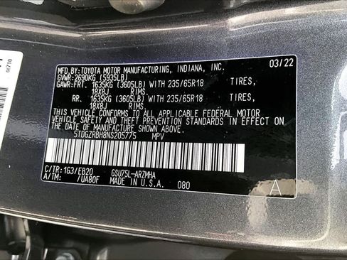 Used 2022 Toyota Highlander XLE image 37