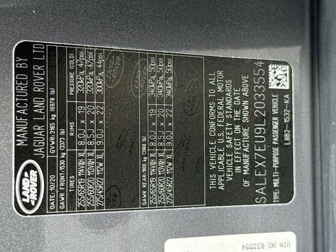 Used 2020 Land Rover Defender 110 X AWD/4WD image 37