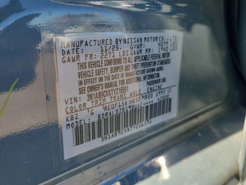 New 2026 Nissan Sentra SV w/ SV Convenience Package FWD image 34