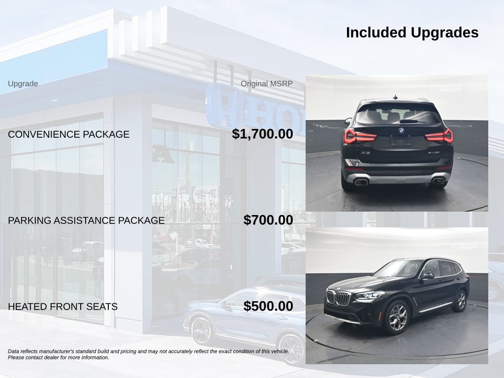 Used 2024 BMW X3 sDrive30i w/ Convenience Package RWD image 5