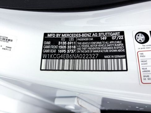 Used 2022 Mercedes-Benz EQS 580 4MATIC Sedan image 39