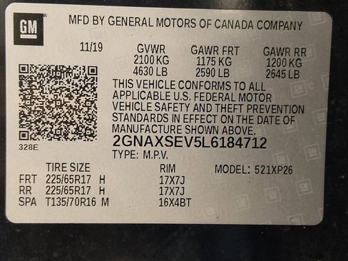 Used 2020 Chevrolet Equinox LS AWD/4WD image 33