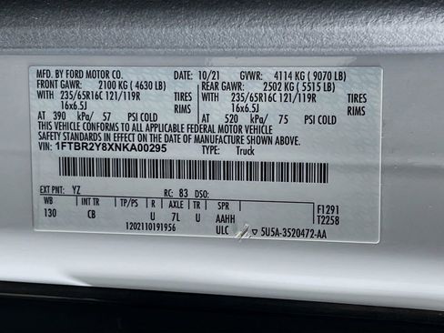 Used 2022 Ford Transit 250 Low Roof AWD image 30