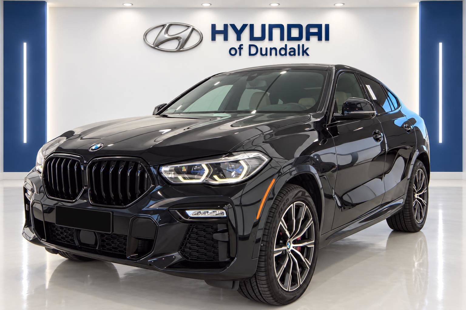 Used 2021 BMW X6 M50i w/ Executive Package AWD/4WD image 1