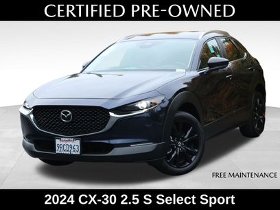 Certified 2024 MAZDA CX-30 AWD 2.5 S w/ Select Sport Pkg
