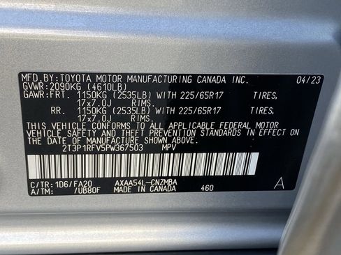 Certified 2023 Toyota RAV4 XLE AWD/4WD image 14