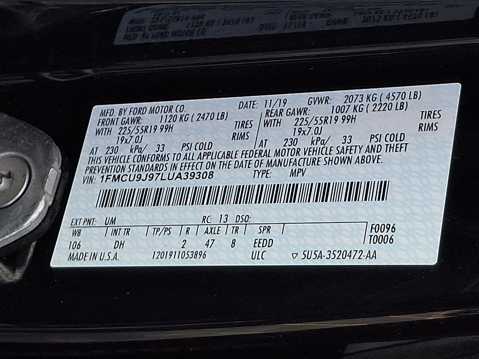 Used 2020 Ford Escape Titanium AWD/4WD image 27