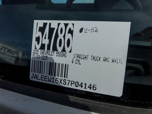 New 2025 Chevrolet Low Cab Forward 5500 XD RWD image 15