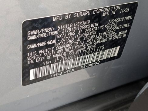 New 2026 Subaru Outback Limited XT image 19