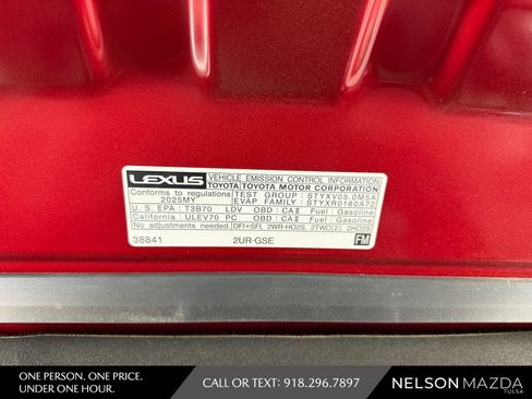 Used 2025 Lexus LC 500 Coupe w/ Dynamic Handling Package RWD image 49