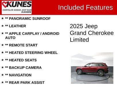 New 2025 Jeep Grand Cherokee Limited w/ Trailer Tow Package