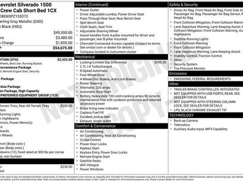 Certified 2023 Chevrolet Silverado 1500 Custom w/ Rally Edition image 6