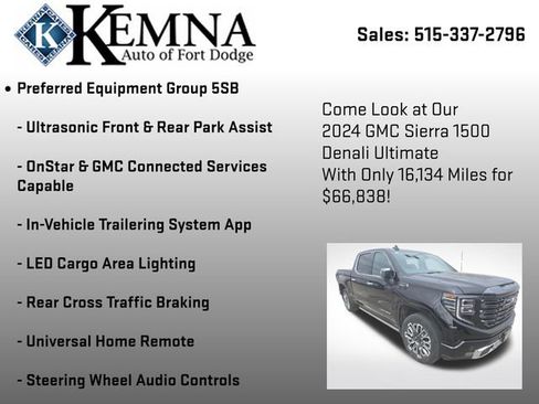 Used 2024 GMC Sierra 1500 Denali Ultimate image 17