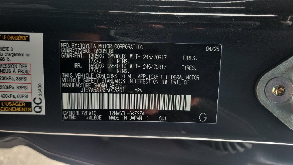 Certified 2025 Toyota 4Runner SR5 RWD image 24