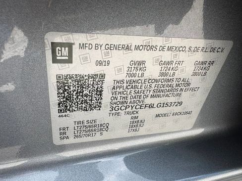 Used 2020 Chevrolet Silverado 1500 Custom Trail Boss w/ Custom Convenience Package image 24