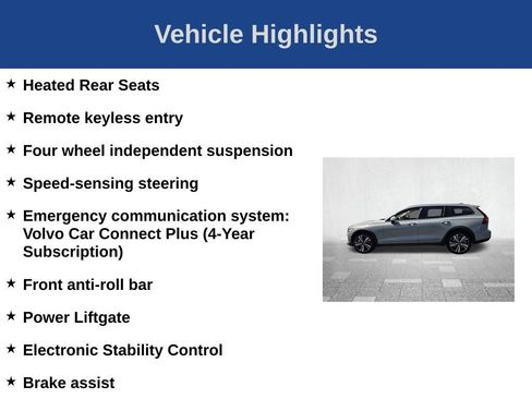 New 2026 Volvo V60 B5 Cross Country Plus w/ Protection Package Premier AWD/4WD image 2
