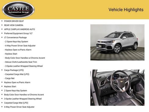 Used 2019 Chevrolet Trax LT w/ LT Convenience Package FWD image 3