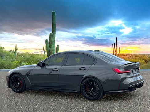 Used 2023 BMW M3 Competition w/ Parking Assistance Package RWD image 4