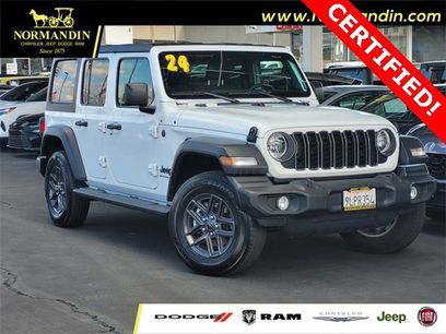 Certified 2024 Jeep Wrangler Sport S
