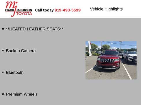Used 2017 Ford Explorer XLT w/ Equipment Group 202A FWD image 5