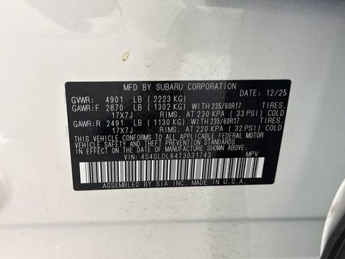 Certified 2026 Subaru Forester Wilderness w/ Wilderness Package AWD/4WD image 26