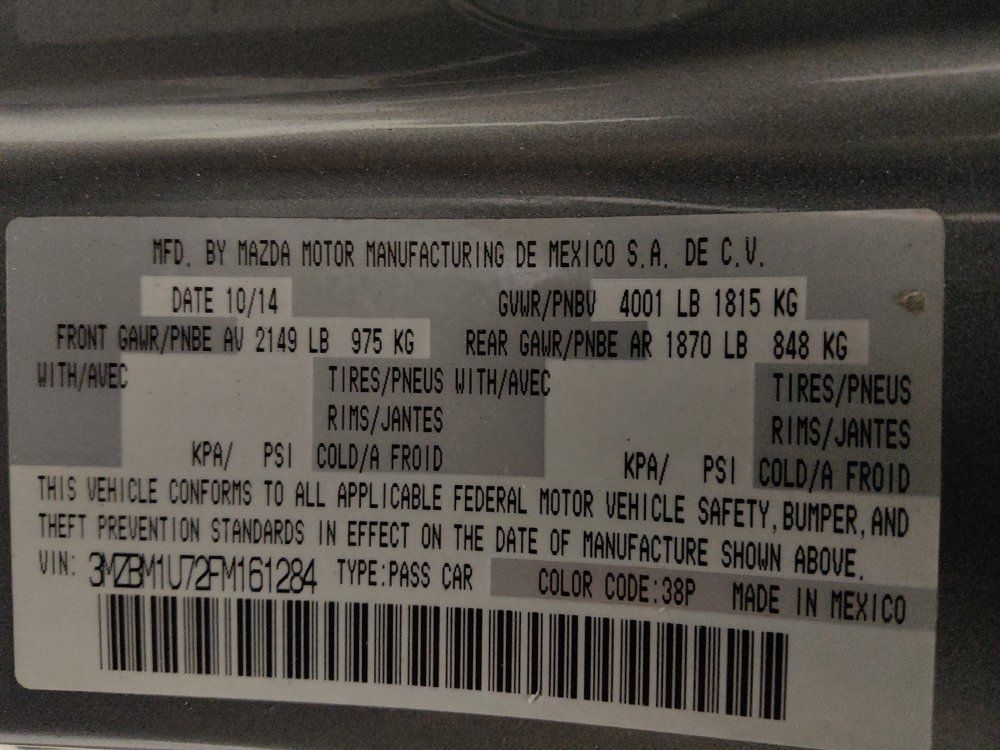 Used 2015 MAZDA MAZDA3 i Sport FWD image 33